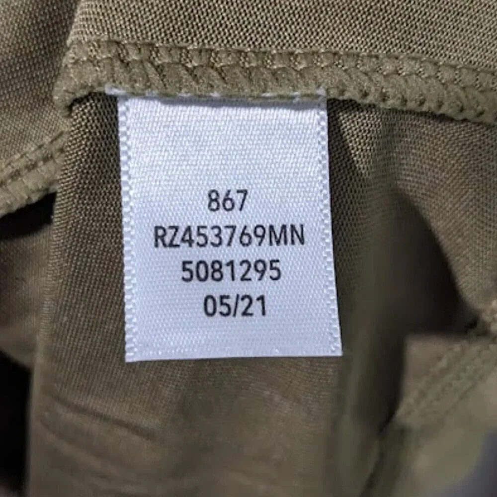 Z by Zella | Core Long Sleeve Performance T-Shirt in Olive Green